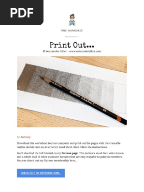 Value Scale Printable Worksheet