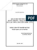 Quan hệ thương mại Đàng trong - Nhật Bản thời kỳ các Chúa Nguyễn (1558 - 1777)