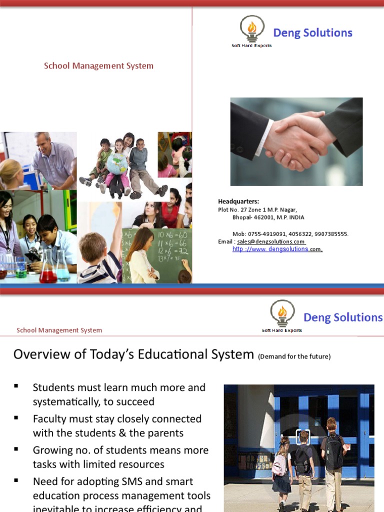 School Management Software | PDF | Websites | World Wide Web