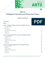 Final - Arts 7.4 - Philippine Festivals and Theatrical Forms, 7 Lessons