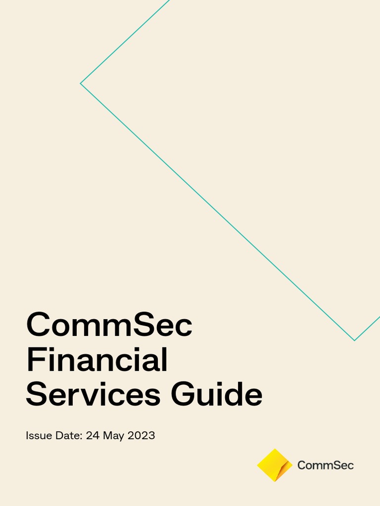 Commsec Financial Services Guide: Issue Date: 24 May 2023 | PDF ...