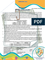 Ratificacion de Matriculas 2023