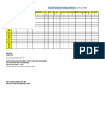 Formato de Inventario de Habitaciones