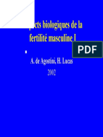 Aspects Biologiques Fertilite Masculine I