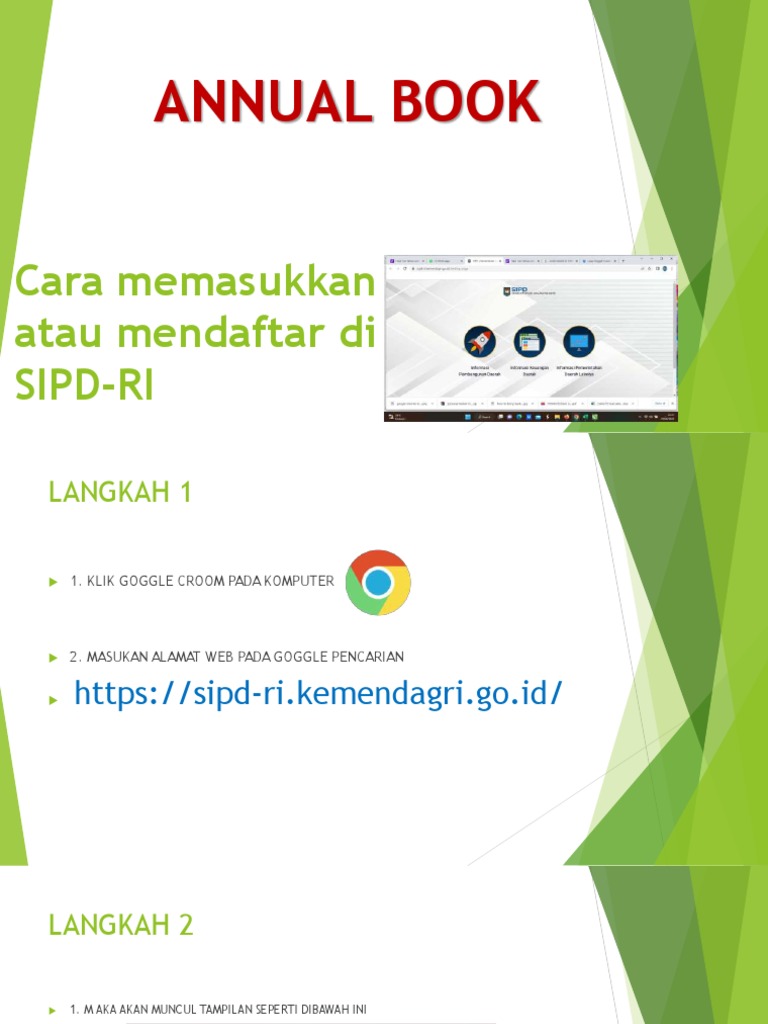 Cara Memasukkan Atau Mendaftar Di Sipd Ri Pdf