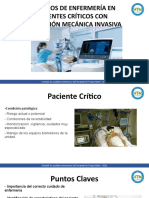 Cuidados de Enfermería en Pacientes Con Ventilación Mecánica Invasiva