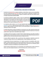 GCAVA Convocatoria Concurso de Parrillada