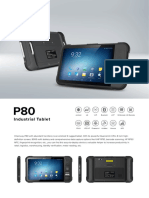 Industrial Tablet: 1D Barcode Uhf 2D Barcode Wifi Bluetooth 4G Android
