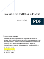 Jawaban Kisi2 B.indonesia Pts Sem 1 Kelas 9