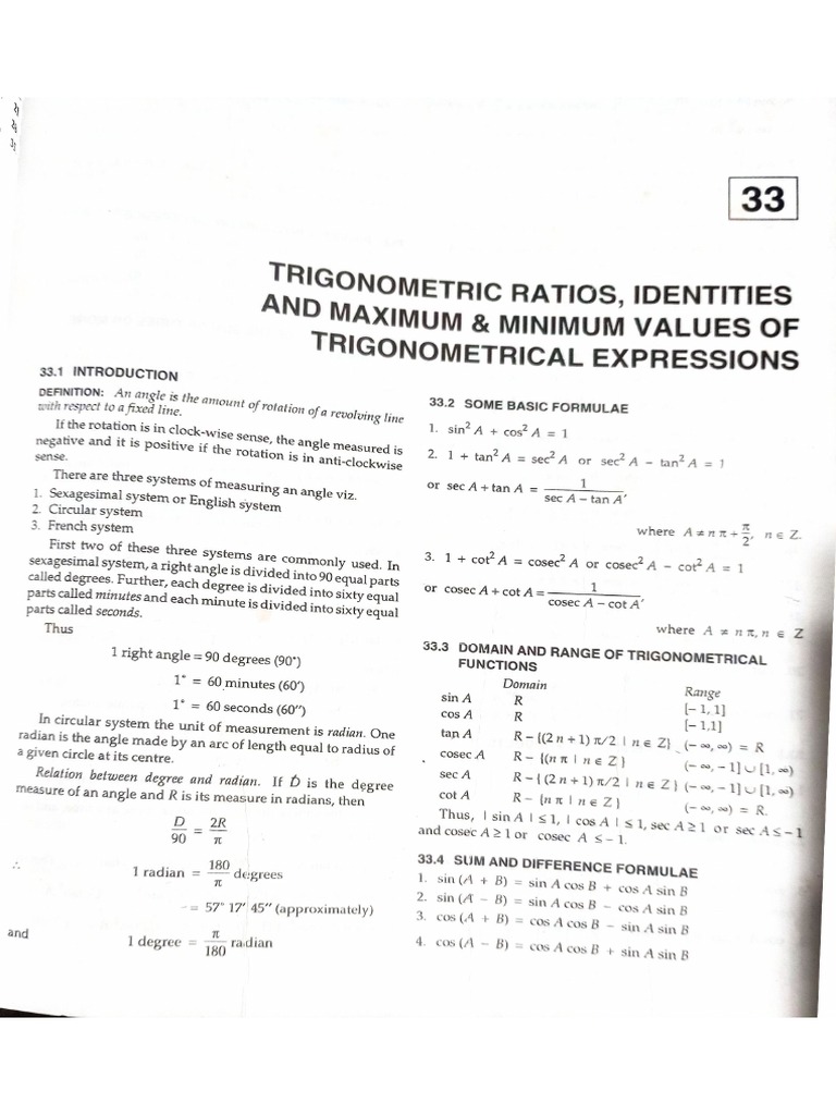 Trigonometry | PDF