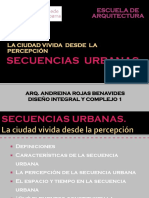 Clase 6 - Secuencias Urbanas