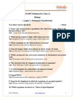 CBSE Class 11 Biology Chapter 2 - Biological Classification Important Questions 2023-24