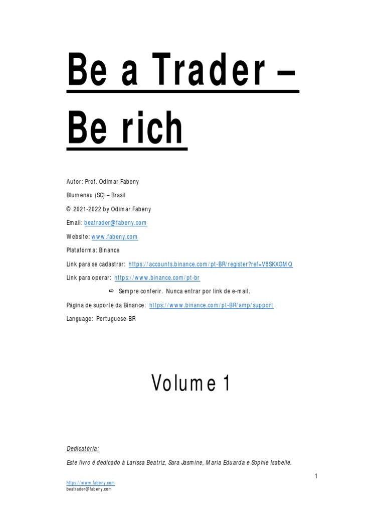 Be A Trader - Vol 1 | PDF | Bitcoin | Criptomoeda