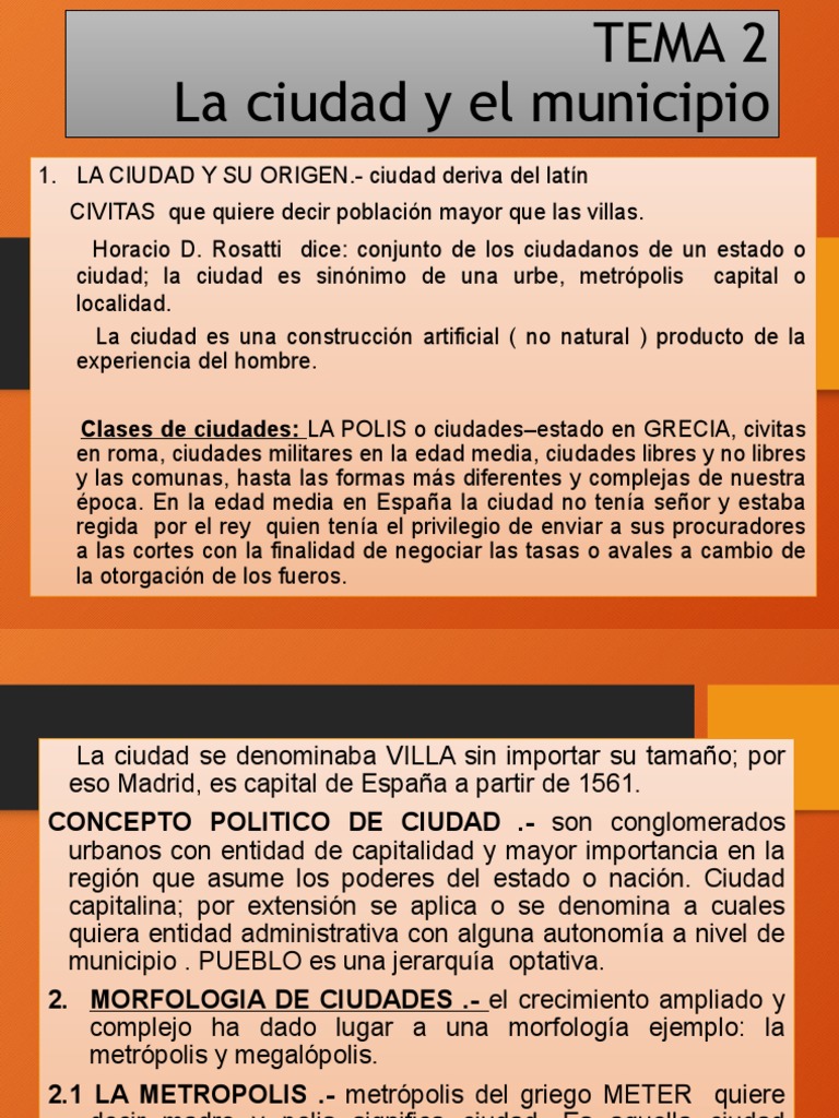 Evolución y Problemas de las Ciudades | PDF | Ciudad | Urbanismo