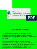 Jefatura Gabinete de Ministros Unidad 8