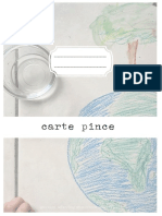 Carte Pince Script Cursive