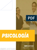 Folleto Psicologia