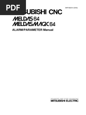 MELDAS 64 Alarm/Parameter Guide | PDF | Detector (Radio) | Feedback