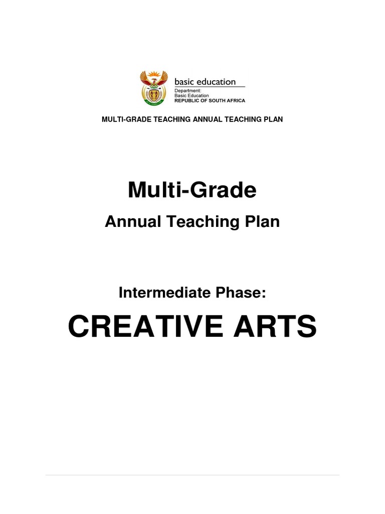 Atp 2023 2024 GR 4 6 Creative Arts Multigrade PDF Learning Rhythm