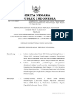 Peraturan Menteri Perhubungan Keselamatan Penerbangan - 2017