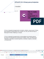 Instalar C#
