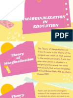 Margnalization Report 1