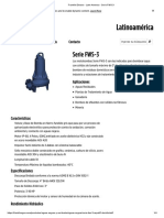 Franklin Electric - Latin America - Serie FWS-3