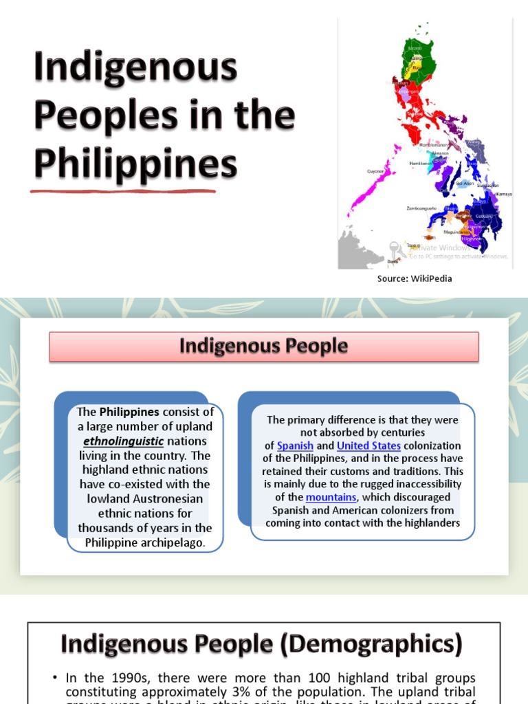 Ethnolinguistic Groups in the Philippines | PDF | Philippines | Ethnic ...