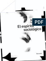 Lahire, Bernard. “Introducción” y “Describir la realidad social”. En_ El espíritu sociológico