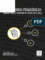 Herramientas Pedagógicas Manual para La Creación de Textos en El Aula