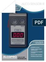 Alco Sensor III Datasheet