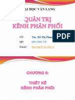 Chuong 6 - Thiết Kế Kênh Phân Phối - R