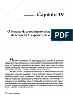 BANACO. O Impacto Do Atendimento Sobre A Pessoa Do Terapeuta 2 Experiência de Vida