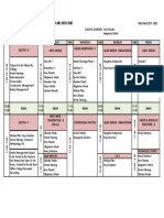 Sem9 Timetable