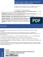 Reacciones de Oxido-Reducción