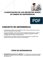 Grado de Dependencia