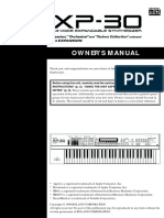 Manual Roland XP-30 - ManualsBase.com