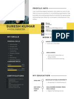 Resume Suresh Kumar