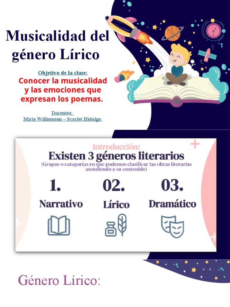 Musicalidad Del Género Lírico | PDF