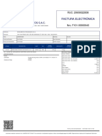 Factura Electrónica: Industrias Proalimentos S.A.C