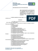 DE - 2020-103 - Estrutura Organizacional - SMAGP - Santa Maria - RS