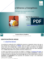Proyectos Mineros y Energé Cos: Tema 12. Concepto de Proyecto Como Riesgo y Su Valoración