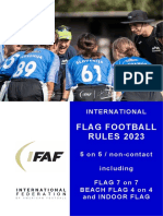 Livro de Regras de Flag Football 2023