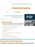 Costos y Control de Gestion - Clase 9