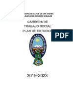 Plan de Estudios 2019 - 2023 Ajustado