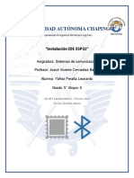 Yañez Peralta Lenardo 5°5 - Instalación IDE ESP32