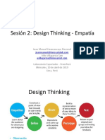 Sesión 2 - Introducción A Design Thinking
