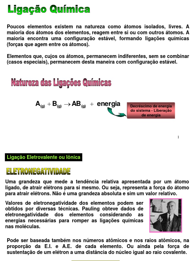 Ligações Químicas Pdf Ligação Química Orbital Molecular