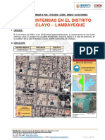 Reporte Preliminar #626 10mar2023 Lluvias Intensas en El Distrito de Chiclayo Lambayeque