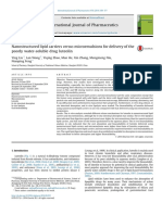 Nanostructured Lipid Carriers Versus Microemulsions For Delivery of The Poorly Water-Soluble Drug Luteolin